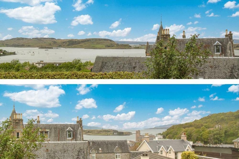 Lorne View Apartment With Hot Tub Oban Esterno foto